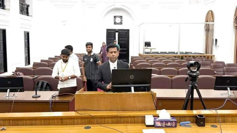 ট্রাইব্যুনালের বিচারকাজ সরাসরি সম্প্রচারে ডিজিটাল প্রযুক্তিতে সমৃদ্ধ এজলাস