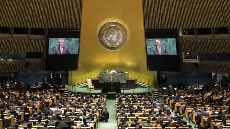 জাতিসংঘে স্বাধীন ফিলিস্তিন রাষ্ট্র প্রস্তাবে ১৪২ দেশের সমর্থন