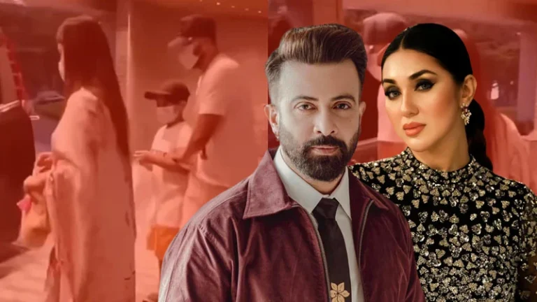 ঢাকার রাস্তায় অপুর সঙ্গে শাকিব