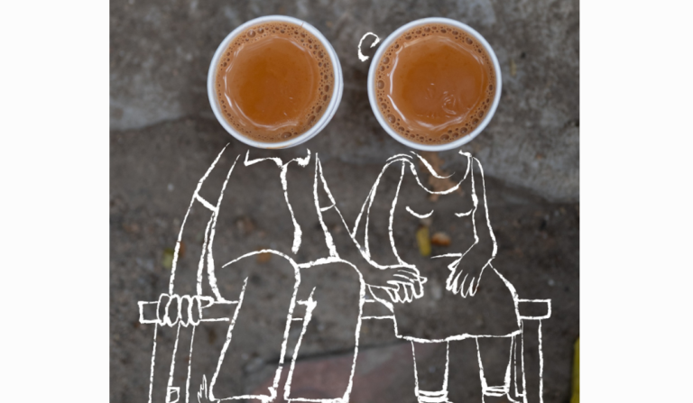 টিনের ছাউনির নিচে চায়ের গল্প