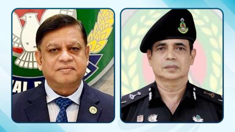 অতিরিক্ত আইজিপি পদে নিয়োগ পেলেন এসবি প্রধান ও র্যাব মহাপরিচালক
