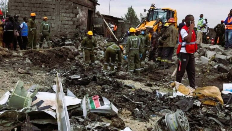 উড্ডয়নের পরই কেনিয়ায় বিমান বিধ্বস্তে নিহত ৬