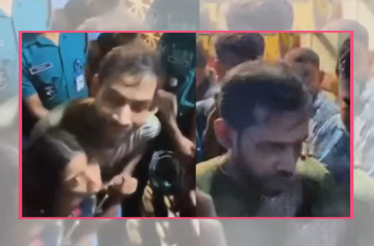 গ্রেপ্তার বাবাকে জড়িয়ে কাঁদতে থাকা শিশুকে চড়: পুলিশের ব্যাখ্যা কী?
