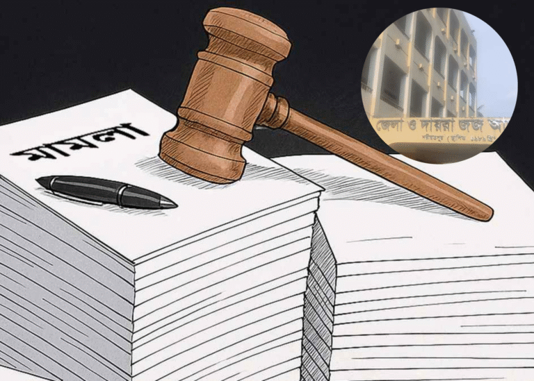 আদালতে রায় ছিঁড়ে ফেলেন জেলা জজ