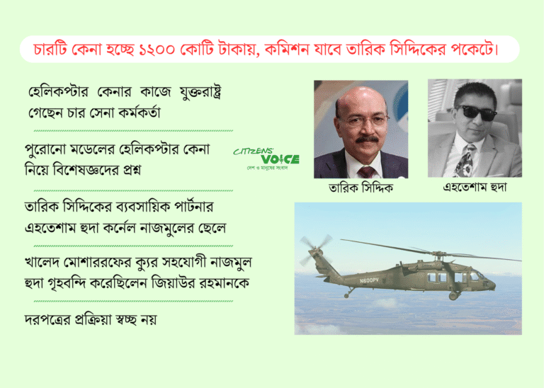 সেনাবাহিনীতে হেলিকপ্টার কেনার প্রক্রিয়ায় স্বার্থ ও অস্বচ্ছতা