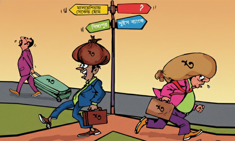 এখনও দেশ থেকে টাকা পাচার হচ্ছে