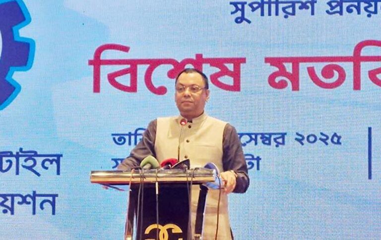 পোশাক শিল্পে ২ লাখ শ্রমিক কর্মসংস্থান হারিয়েছে: বিটিএমএ সভাপতি