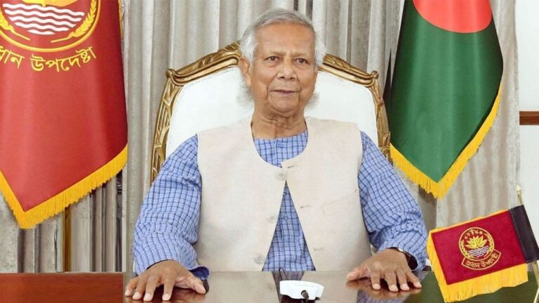 আজ জাতির উদ্দেশে ভাষণ দেবেন প্রধান উপদেষ্টা