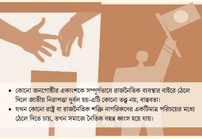 অন্তর্ভুক্তিহীন নির্বাচন ভূরাজনৈতিক দিক থেকে কতটা বিপজ্জনক?