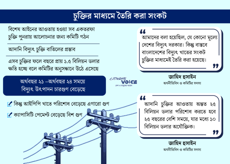 হাসিনার আমলে বিদ্যুৎ খাত জর্জরিত হয় স্বজনপ্রীতি ও চক্রাকার দুর্নীতিতে