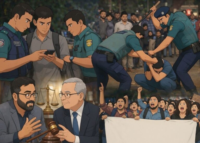 পুলিশ কি চাইলেই কাউকে মারতে পারে— আইন কী বলে?