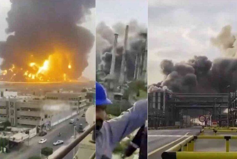 সৌদি বৃহত্তম তেল শোধনাগারে ইরানের হামলা