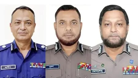 র্যাব, সিআইডিসহ বড় রদবদল পুলিশের শীর্ষ পর্যায়ে