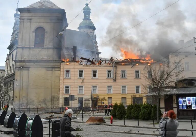 ইউক্রেনে রাশিয়ার ভয়াবহ হামলা
