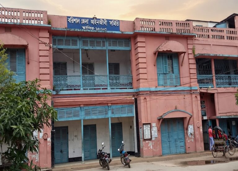 বরিশালে বিচারপ্রার্থী ও জনগণের স্বার্থে আদালত বর্জন স্থগিত