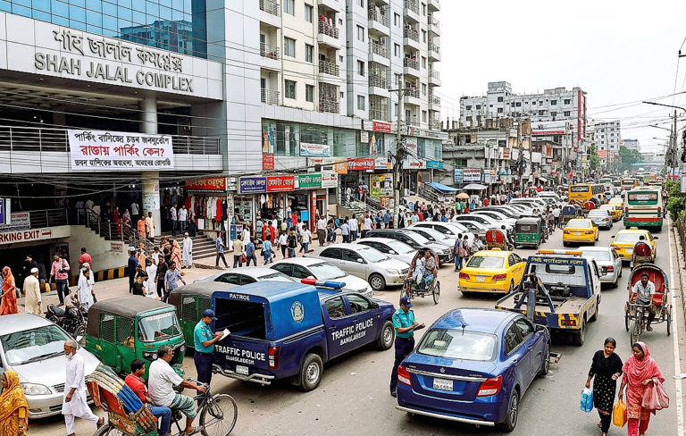 রাস্তায় পার্কিং কেন?