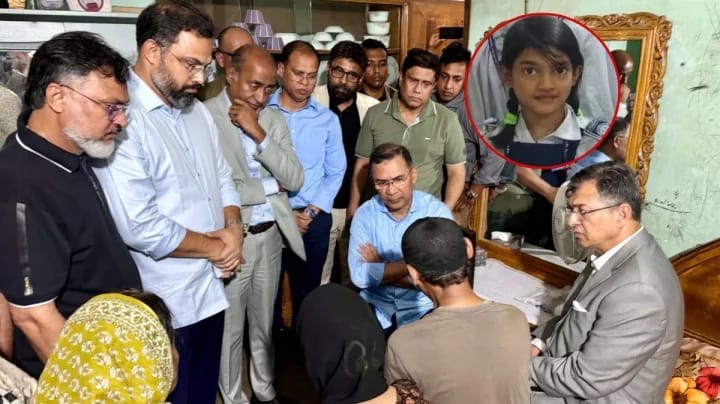 মিরপুরে রামিসা পরিবারের পাশে প্রধানমন্ত্রী