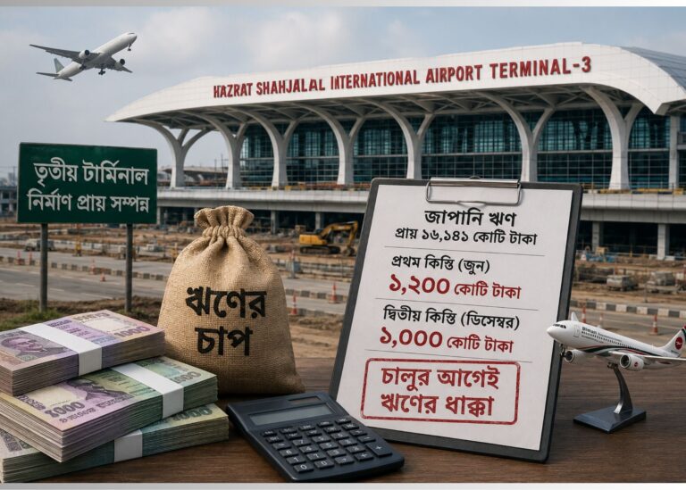 চালুর আগেই ঋণের ছায়া