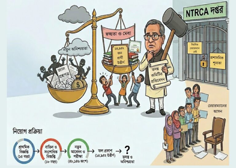 প্রতিষ্ঠানপ্রধান নিয়োগে অনিয়মের অভিযোগ—অনিশ্চয়তায় ১৪ হাজার প্রার্থী