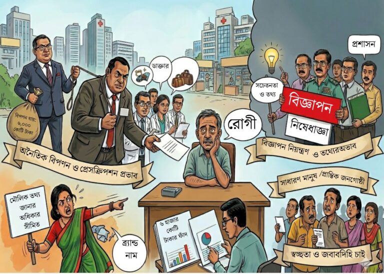 চিকিৎসা খাতে ব্যবসার ছায়া—ডাক্তারদের ঘিরে ওষুধ কোম্পানির লোভনীয় প্রস্তাব