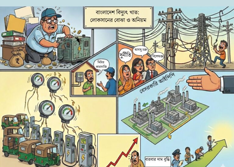 বিদ্যুৎ খাতে হাজার কোটি টাকার লোকসান—কোথায় যাচ্ছে এই অর্থ?