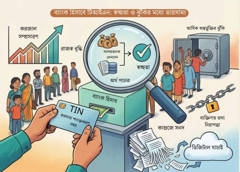 ব্যাংক হিসাবে টিআইএন শর্ত—কতটা নিরাপদ আপনার তথ্য?