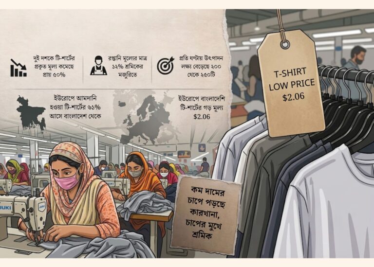কম খরচে পোশাক উৎপাদন: অন্তরালে থাকা শোষণের গল্প