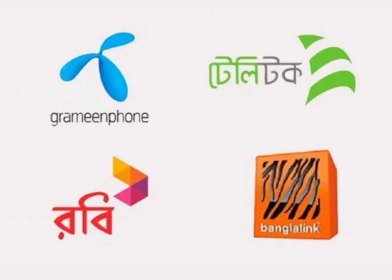 চার মোবাইল অপারেটরকে ৮ কোটি ৬৮ লাখ টাকা জরিমানা