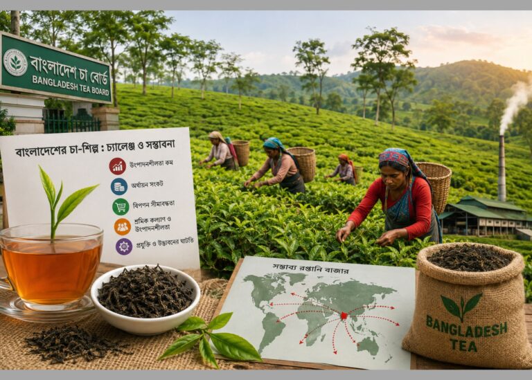 চা–শিল্প বিকাশে সমস্যা ও সমাধানের পথরেখা