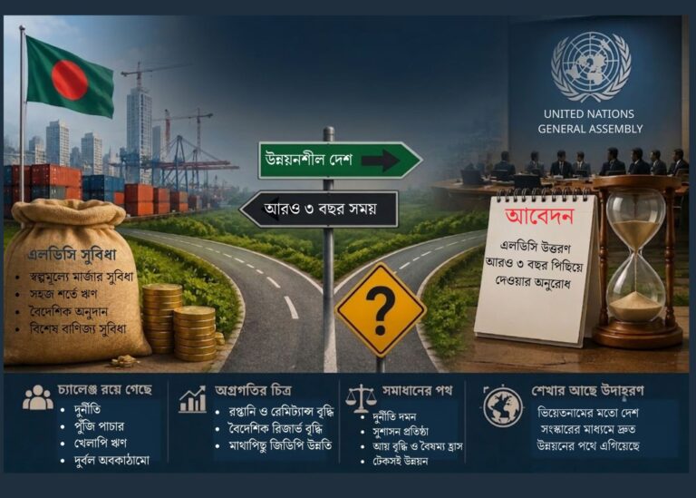এলডিসি উত্তরণে বারবার সময় চাওয়ার কারণ কী?