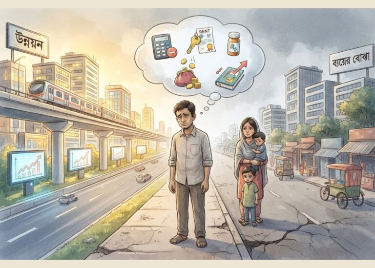 মধ্যবিত্তের স্বস্তি ছাড়া উন্নয়ন কি পূর্ণতা পায়?