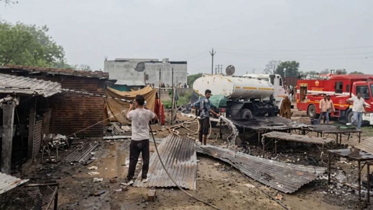 ভারতে কারখানায় ভয়াবহ বিস্ফোরণে নিহত ৮