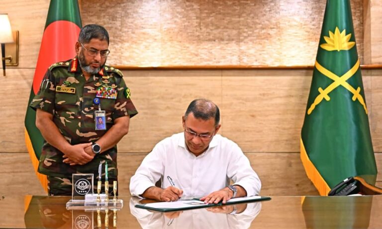 প্রযুক্তিনির্ভর সেনাবাহিনী গঠনে সরকারের নতুন অঙ্গীকার