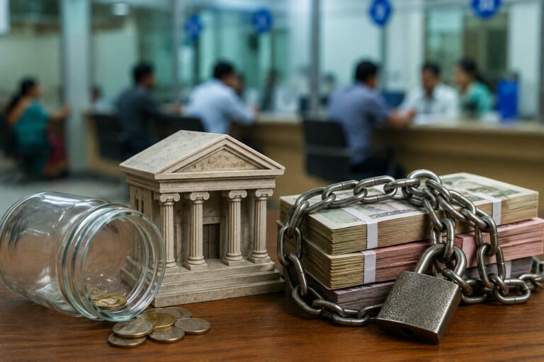 তারল্য সংকটে থমকে যাচ্ছে ব্যাংকিং কার্যক্রম