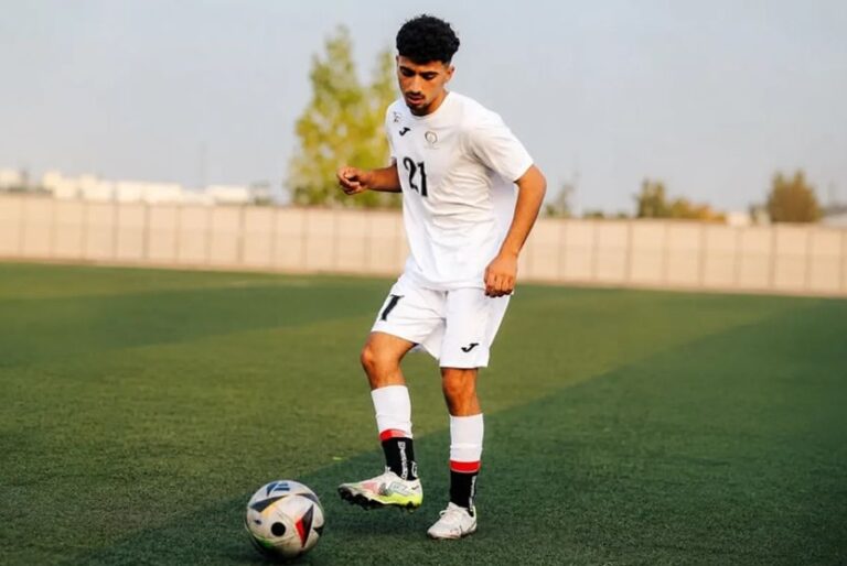 ইসরাইলি গুলিতে প্রাণ গেল তরুণ ফিলিস্তিনি ফুটবলারের
