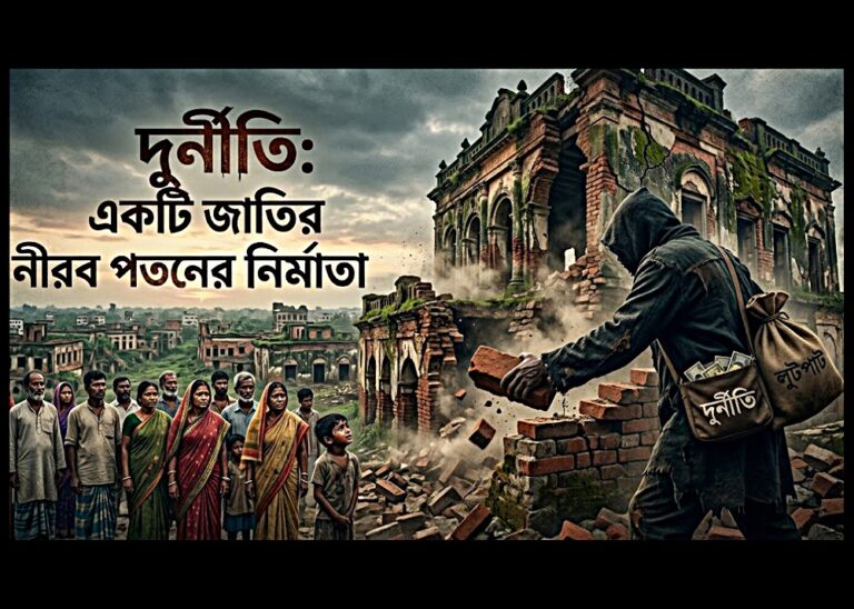 দুর্নীতি: একটি জাতির নীরব পতনের নির্মাতা