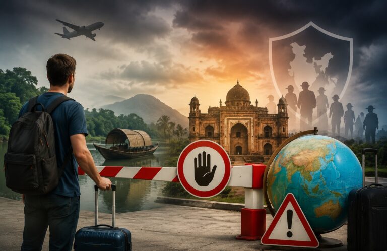 নিরাপত্তা শঙ্কায় বিদেশি পর্যটক হারাচ্ছে বাংলাদেশ