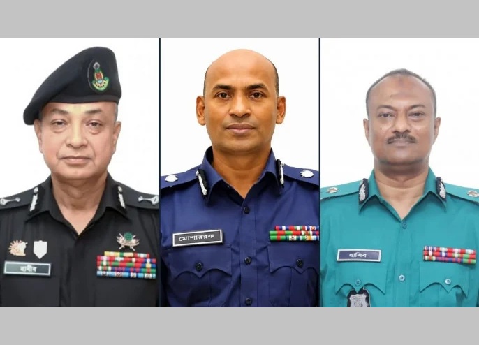 ক্রসফায়ার বিতর্কের পর নতুন আইজিপি নিয়োগের আলোচনা, বিবেচনায় ৩ কর্মকর্তা